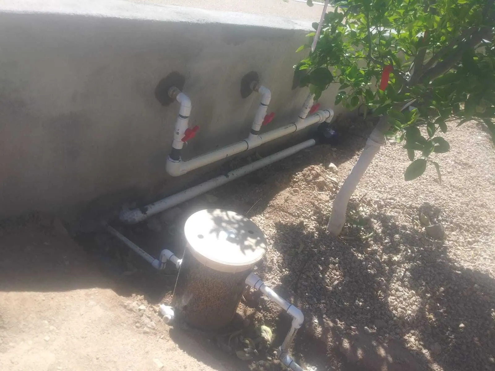 Valve manifold install