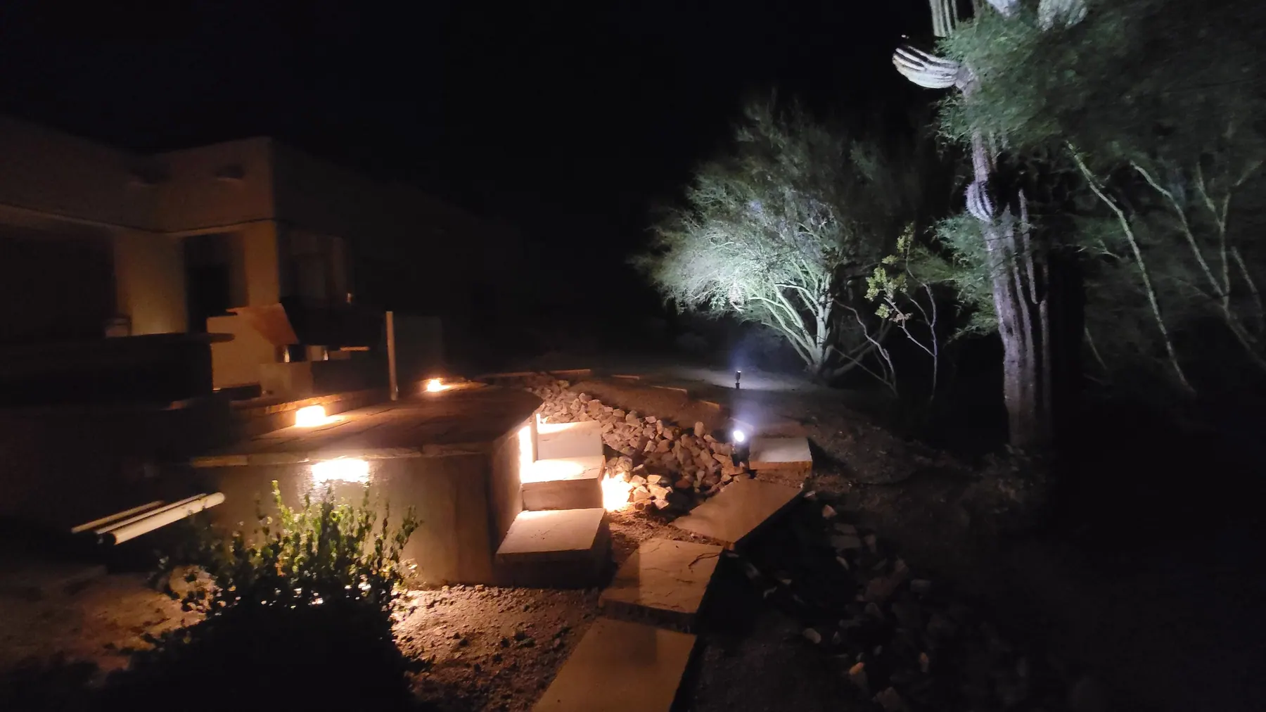 Fire pit ambient